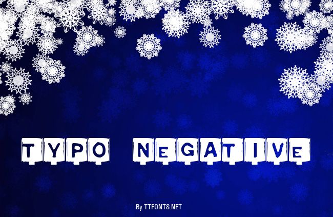 Typo Negative example